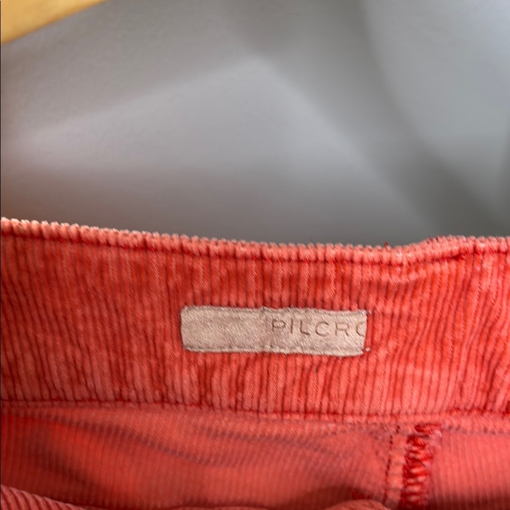 Pilcro Coral Corduroy  Shorts Relaxed Fit - Picture 2 of 7